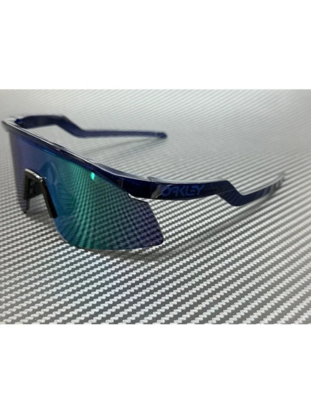 New Oakley Men Translucent Blue Sunglasses 68-25-139